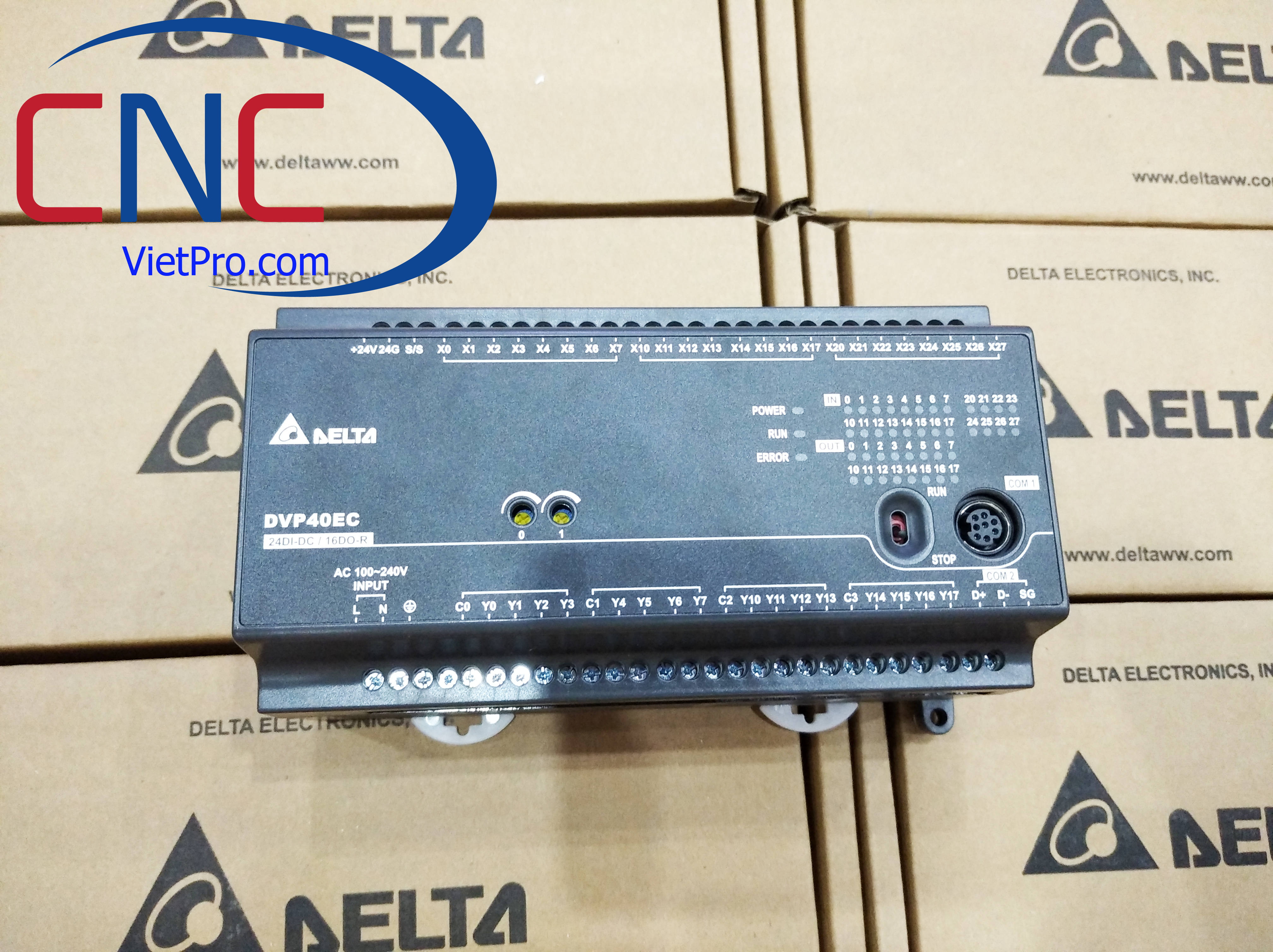 Bộ lập trình PLC Delta DVP40EC00R3
