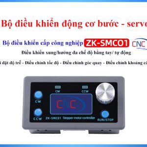 Bộ điều khiển phát xung 1động cơ step servo ZK-SMC01