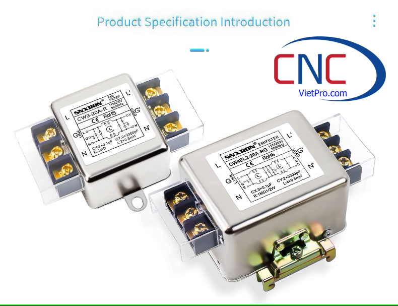 Lọc nguồn điện Lọc nhiễu máy CNC