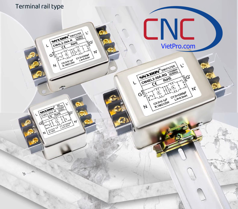 Lọc nguồn điện Lọc nhiễu máy CNC