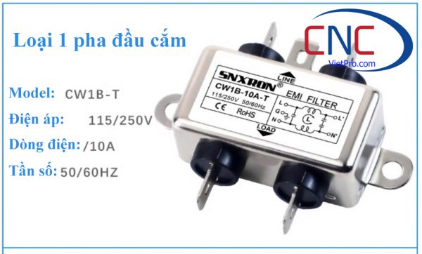 Lọc nguồn điện Lọc nhiễu máy CNC