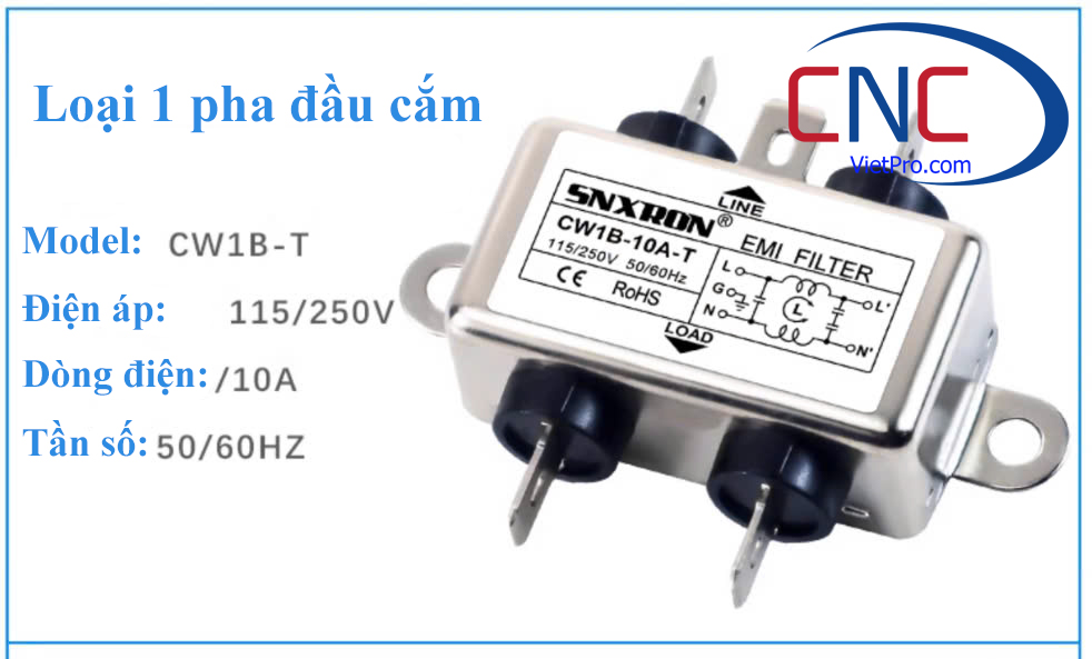 Lọc nguồn điện Lọc nhiễu máy CNC