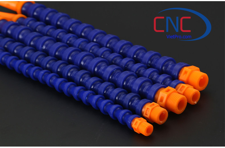 Vòi Tưới Nguội CNC 300mm Ren 1/4 – Ống Mềm Làm Mát Máy Phay Máy Tiện