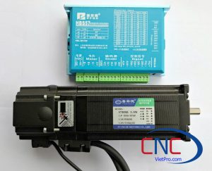 Bộ Động Cơ Hybrid 57HSE3N 3Nm Có Phanh + Driver HBS57