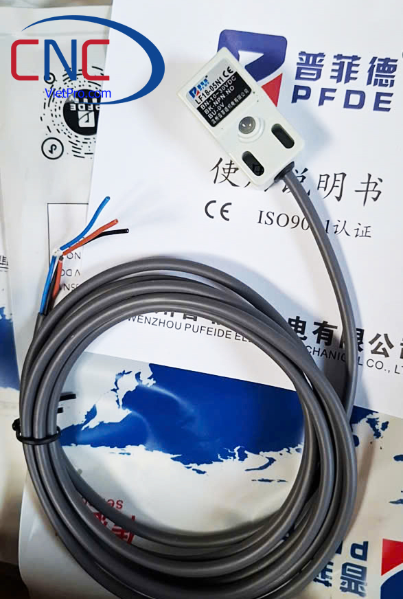 Cảm Biến Tiệm Cận LF18 NPN  Dùng cho Home và Limit máy CNC