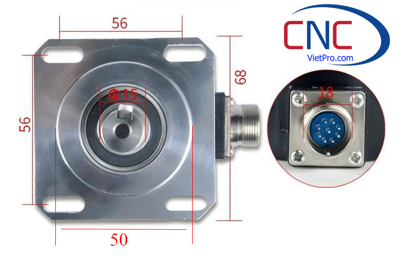 Encoder Trục Chính Máy Tiện, Máy Phay 1024 Xung