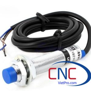 Cảm biến tiệm cận NPN LJ12A3-4-Z/BX M12 6-36VDC phát hiện kim loại dùng cho PLC và máy CNC