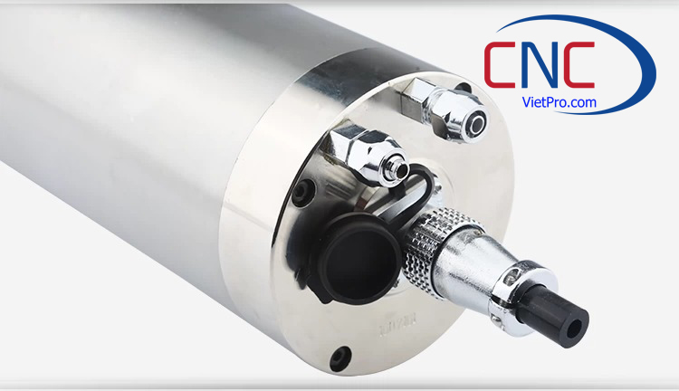 Củ Đục Spindle 800W Làm Mát Nước ER11 Ø65mm 220V 24.000rpm