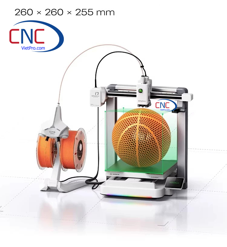 Máy In 3D SPARKX i7 Combo – Máy In Nhựa 3D 4 Màu
