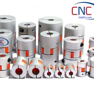 Jaw coupling khớp nối trục CNC bằng hợp kim nhôm